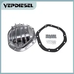 1PC Polished Differential Cover Kit with 10 Bolt Pattern For Chevrolet GM Ford F-100 F-150 Dodge Ram Jeep J-Series Dana 44