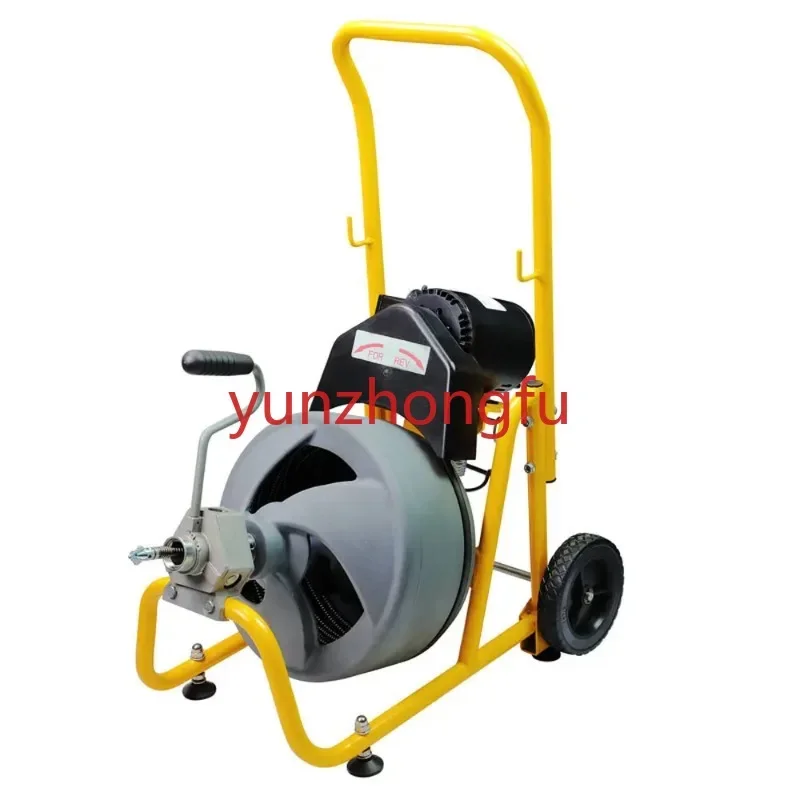 Pipe Dredging Machine Drum Wheel Electric  Artifact Toilet Blockage Cleaning Tool suitable 30-100mm pipe AG100 220V 250W