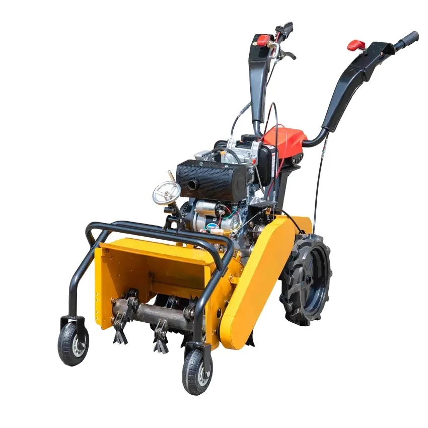 

2025 New AG China Custom Standing Weeder Hand Push Weeding 52Cc Mini Power Tiller Weeder 4 in 1 Long Reach Combi Weeder