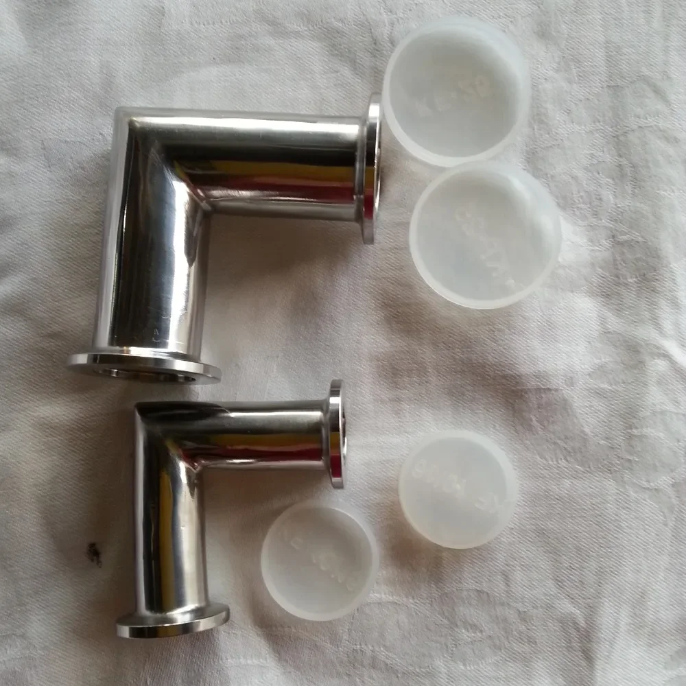 

KF16/KF25/KF40/KF50 stainless steel 304 vacuum right angle elbow 90 degree right angle elbow, quick connector