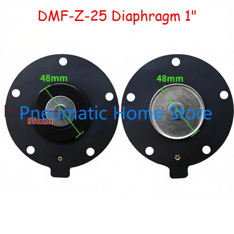 Dust Catcher Accessories Pulse Valve Solenoid Valve Right Angle Diaphragm DMF-Z-25 DMF-ZM-25 Hole Distance 83mm Diameter 95mm