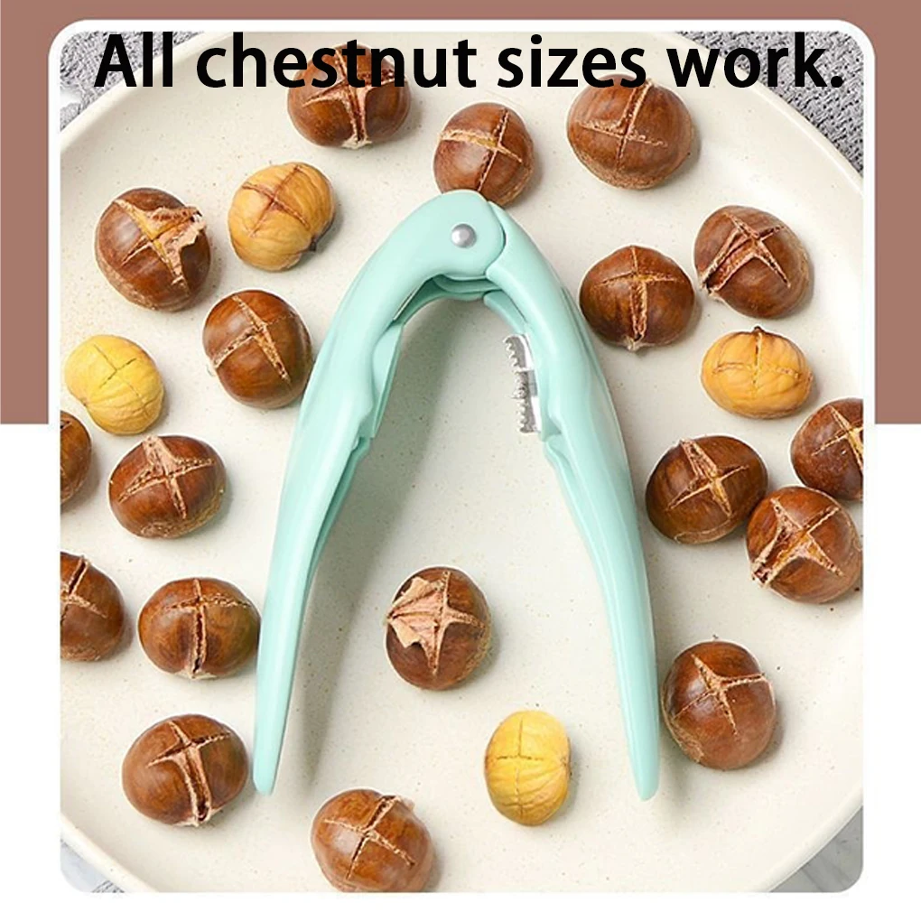 2026 جديد المكسرات المقشر الكستناء كليب الجوز كماشة المنزل المعادن الكستناء المقشر الجوز فتاحة القاطع قصف أدوات مطبخ