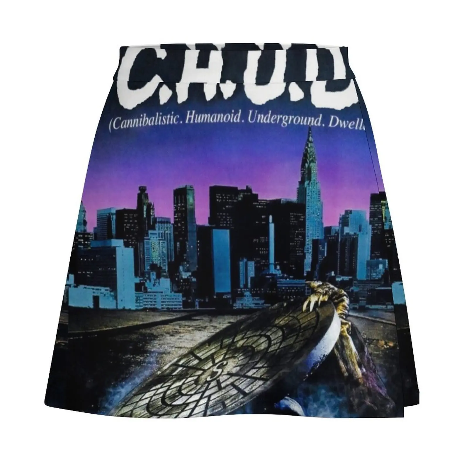 C.H.U.D. Movie Poster Mini Skirt cute skirt Women clothing korean fashion Mini Skirt