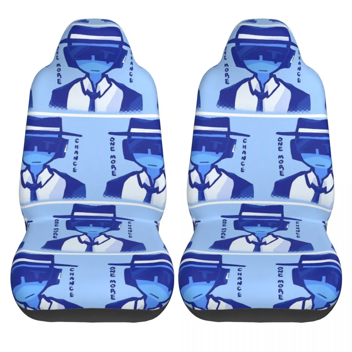 

Чехлы на автомобильные сиденья Forsaken One More Chance, автополиэстеровые чехлы на автомобильные сиденья, растягивающиеся, милые чехлы из двух частей