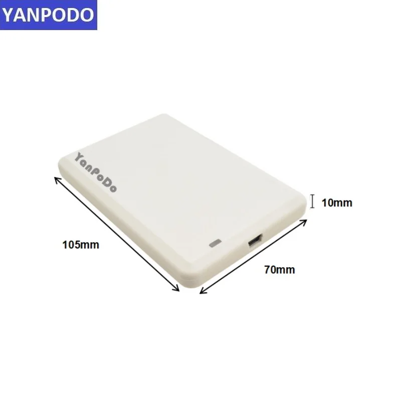 Yanpodo-programador USB UHF RFID, lector y escritor, 860-960Mhz, Software de demostración SDK en inglés, código fuente