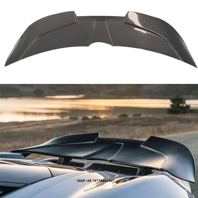 

High Quality RYFT Style Dry Carbon Fiber Rear Spoiler Wing forMclaren 720S Car Body Kit 2015-2018 Car Accessories
