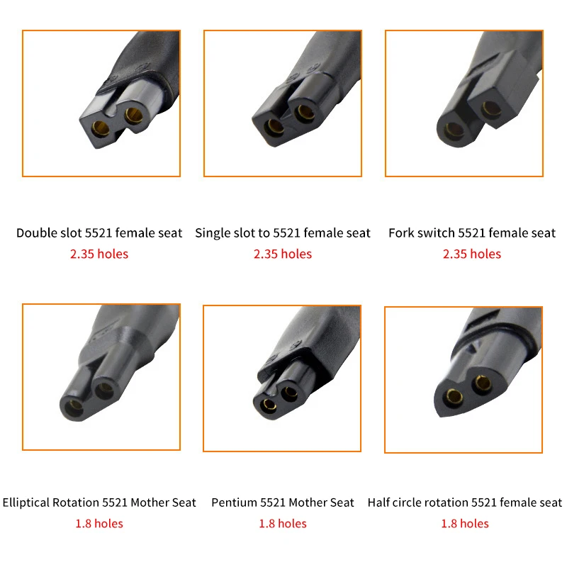 

5V DC Converter USB Power Cord Set - Suitable for All Shavers Hair Clippers - Pack of 8