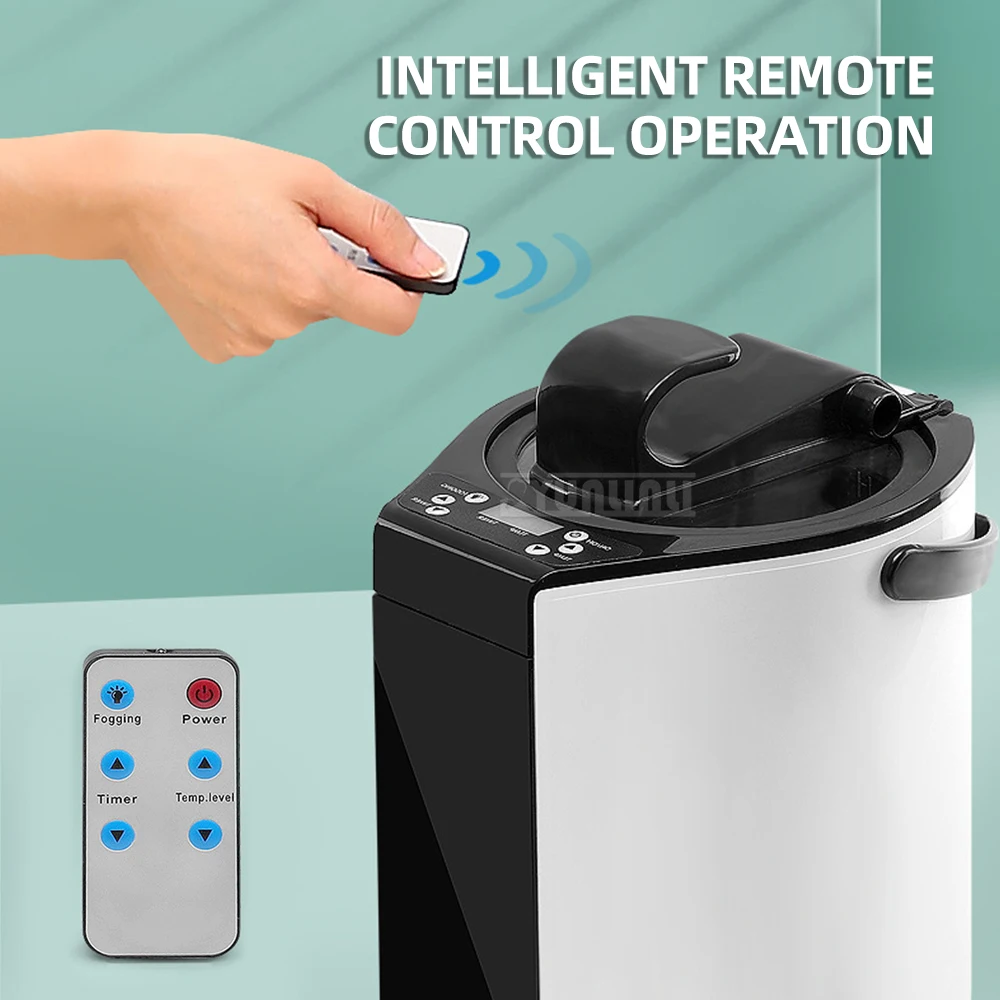 3.5L سعة كبيرة صندوق بخار العرق كامل الجسم ساونا آلة التبخير وعاء البخار المنزلية