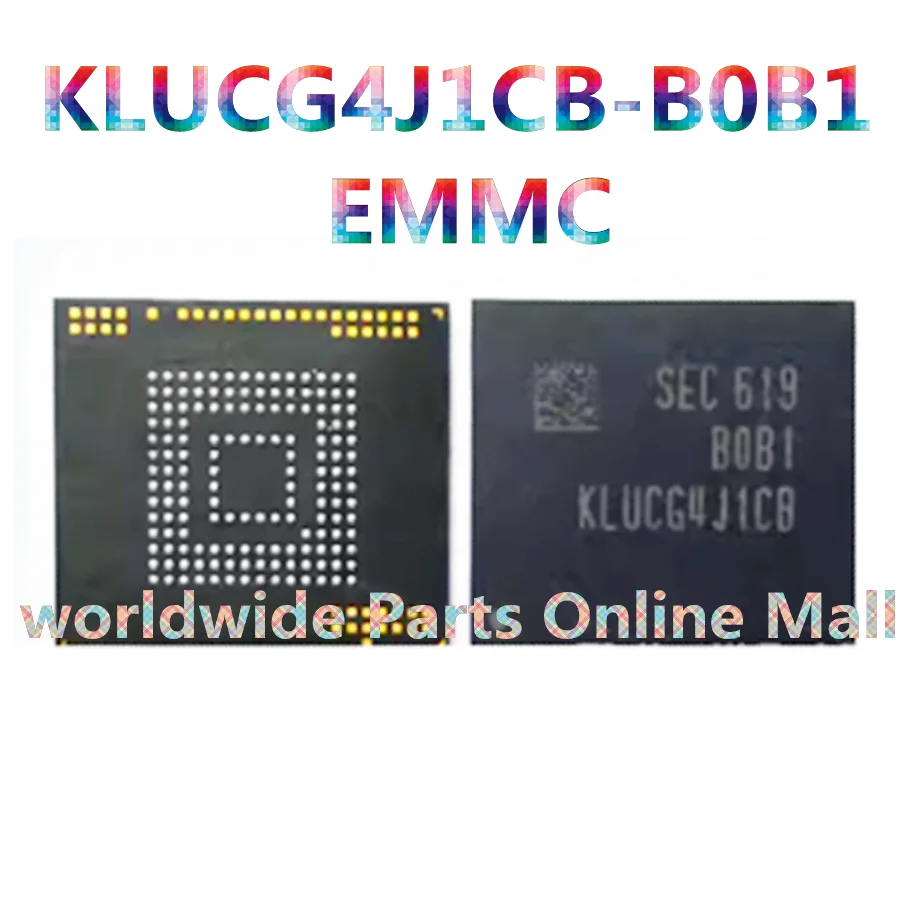 

1pcs-5pcs KLUCG4J1CB-B0B1 suitable for Xiaomi 5 6 MIX MIX2 UFS2.0 emmc font second-hand planting good ball ic