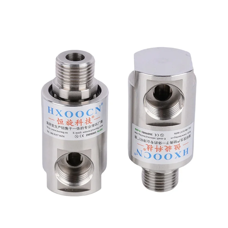 

High Pressure Big Stock Single Rotary Joint Stainless Steel Part Transfer Gas G 1/2" Threaded Interface 12~14 MM Air Pipe