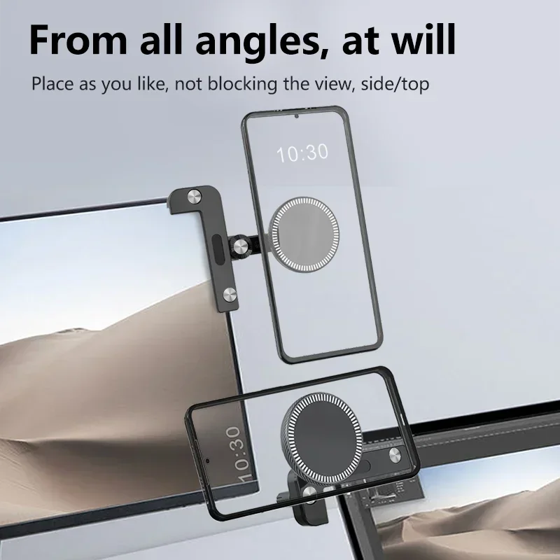 180 Magnetic Car Phone Holder Magnet Car Bracket Mount Cell Smartphone Support in Car For iPhone 15 14 13 12 11 Samsung Xiaomi