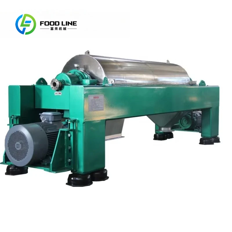 Customized Automatic Horizontal Decanter Centrifuge High Efficiency for Industrial Sludge Dewatering and Solid Liquid Separation