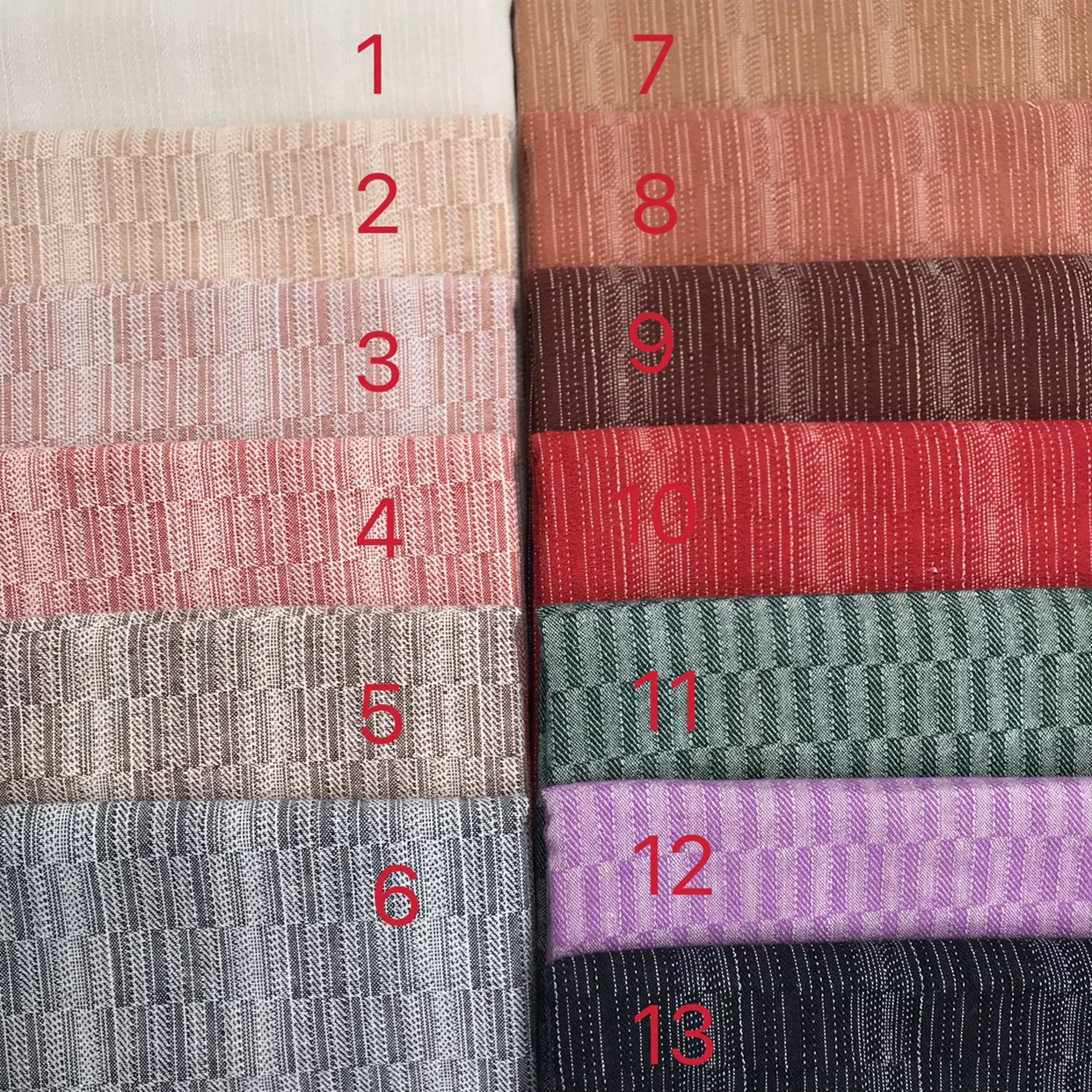 Японская окрашенная пряжа хлоп – обзор и цена Sewing Tweed Fabric