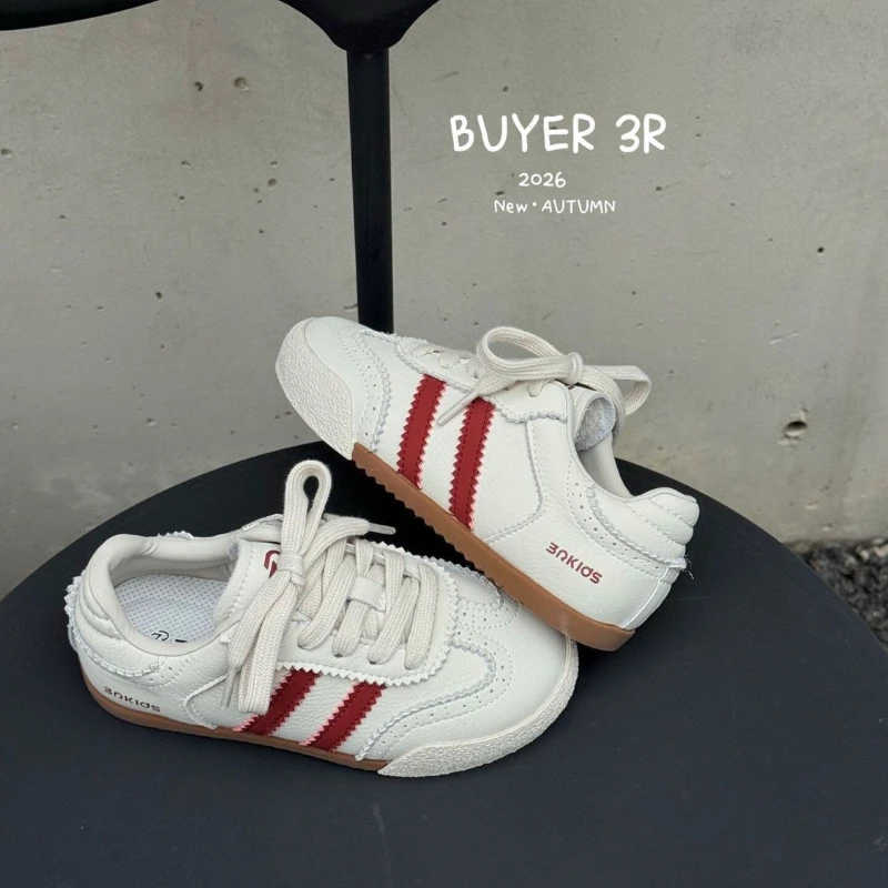 Children's Sneakers Boy Spring Autumn Causal Kid Running Walking Shoes Fashion Versatile Girls Tennis Shoes Soft Soled Hook Loop