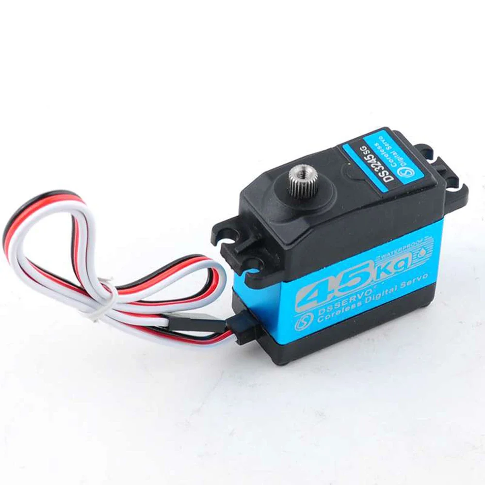 Dsservo ds3245 45kg digitales Servo metall getriebe hohes Drehmoment hohe Geschwindigkeit wasserdicht 180/270 ° für RC Roboter 1:8 1:10 baja Auto DIY Motor