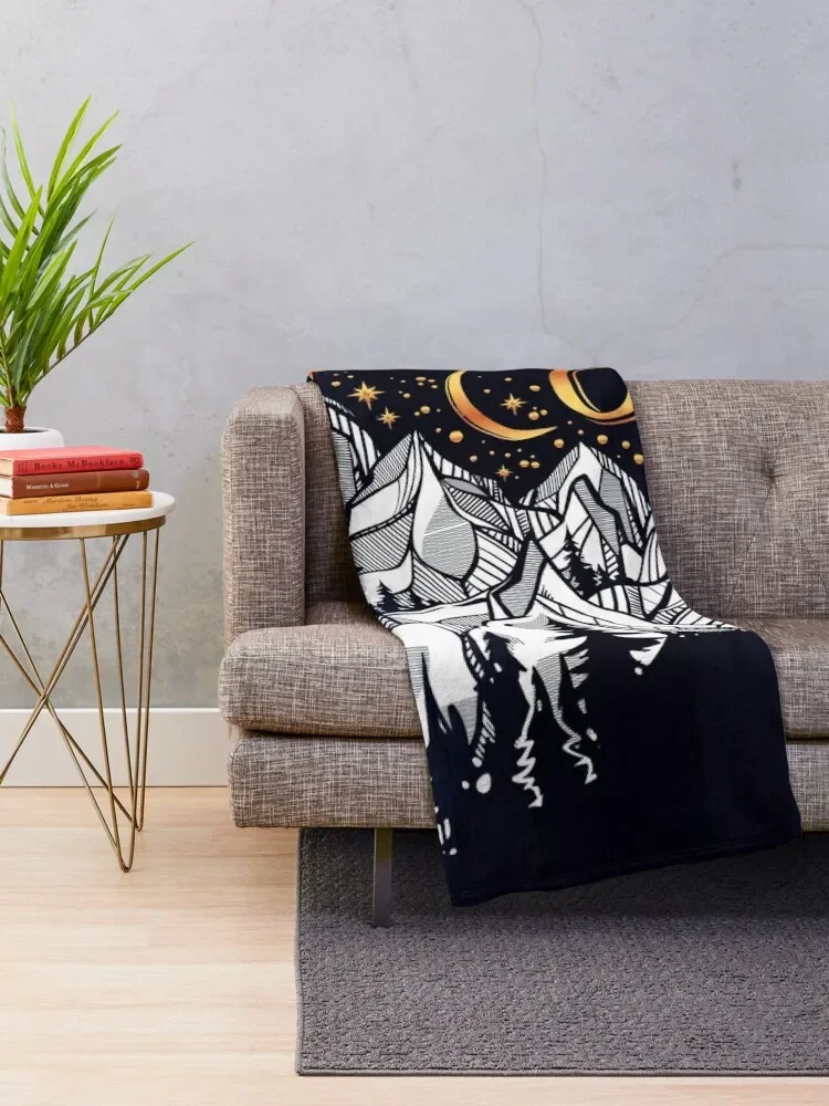 A Court of Wings and Ruin, The Night Court Throw Blanket decorative Luxury Thicken Flannel Fabric Blankets