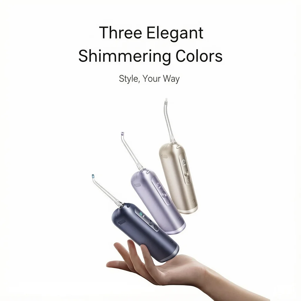 Xiaomi Mi Portable Smart Electric Oral Irrigator Pro Flush and Brush 2 in 1 Deep Clean Water Flosser Dual Water Flow App Control