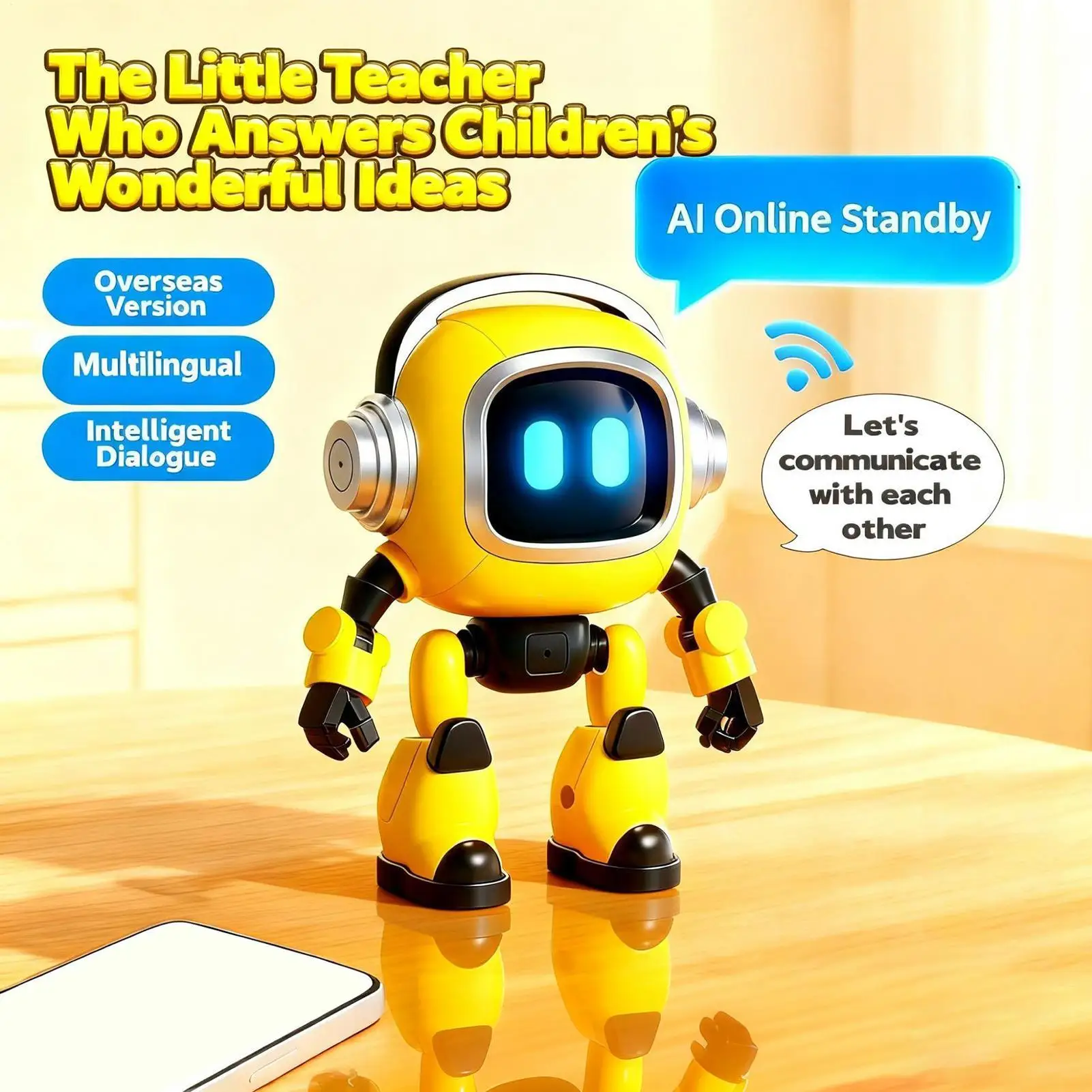 Smart Robot Interactive Educational STEM Toy with Programming Learning Voice Control for Kids Birthday Gift Smart Companion