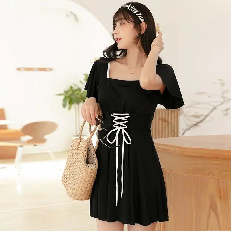 Swimwear Women's New One Piece Sexy, Conservative, Flesh Covering Loose Bikini