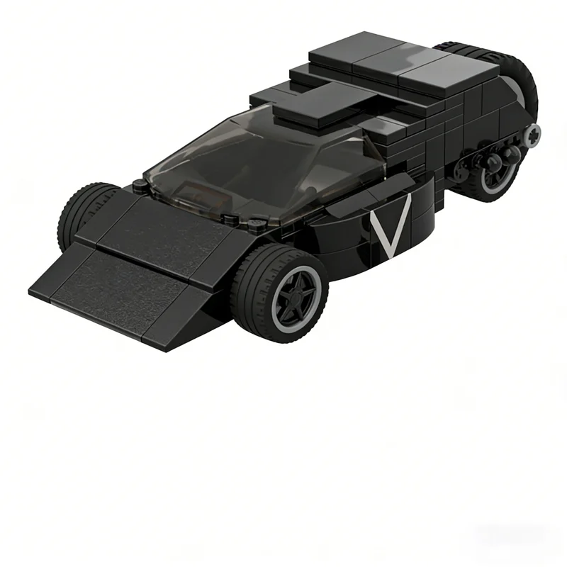 127 stks MOC City Champions Viurs ViV Lift 1 Hypercar Model Bouwstenen Architectuur Idee Speelgoed Kerstcadeau Onderwijs Baksteen