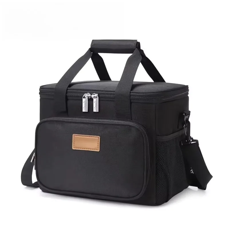 Large Insulated Cooler Lunch Bag Portable Soft Cooler Bag with Shoulder Strap for Work Picnic Outdoor