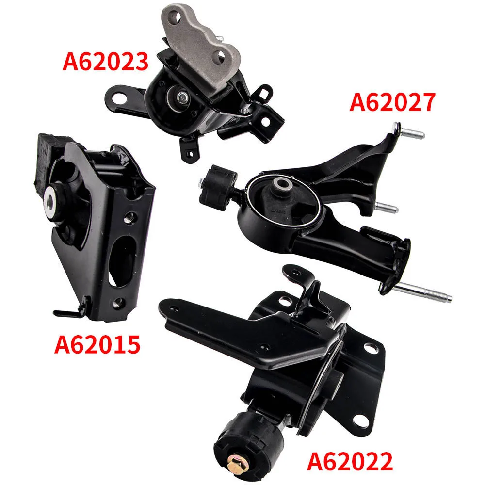 3 Motor Mounts & 1 Trans. Mount for Toyota Matrix 1.8L 2009 - 2013 Automatic Trans  A62015 A62023 A62027 A62022 A62039