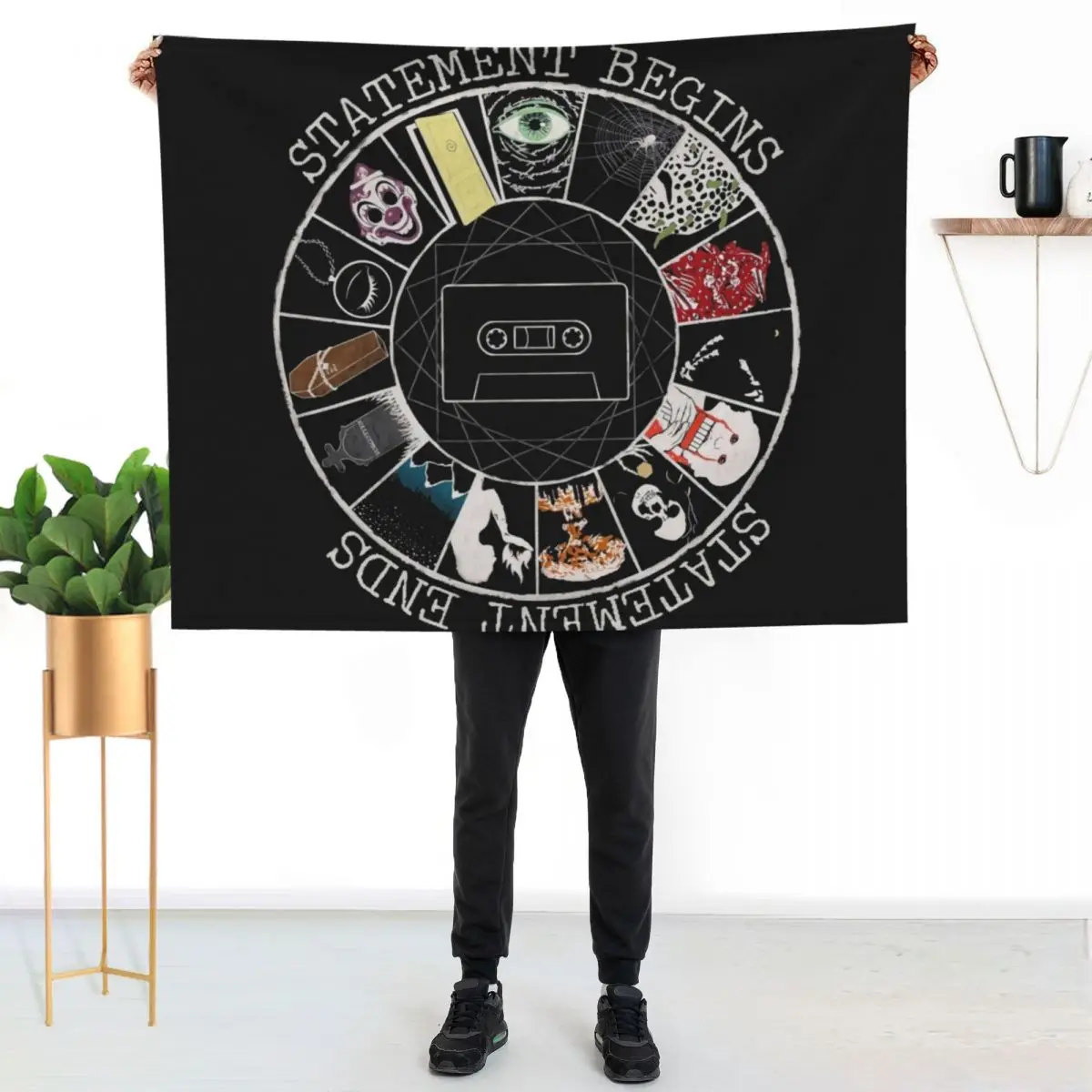 the magnus archives, magnus archives, podcast, rusty quill, archives, magnus Throw Blanket Plush Bed linens warm winter Blankets