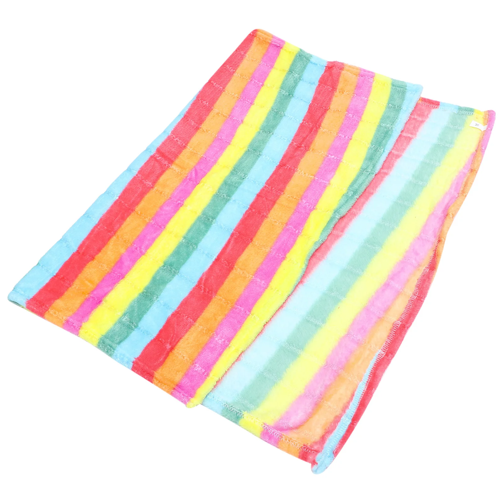 

Pet Blanket Flannel Dog Warm Blanket Rainbow Sleep Cover for Dog Cat Cozy Durable Bright Color Design Gift for Pets M
