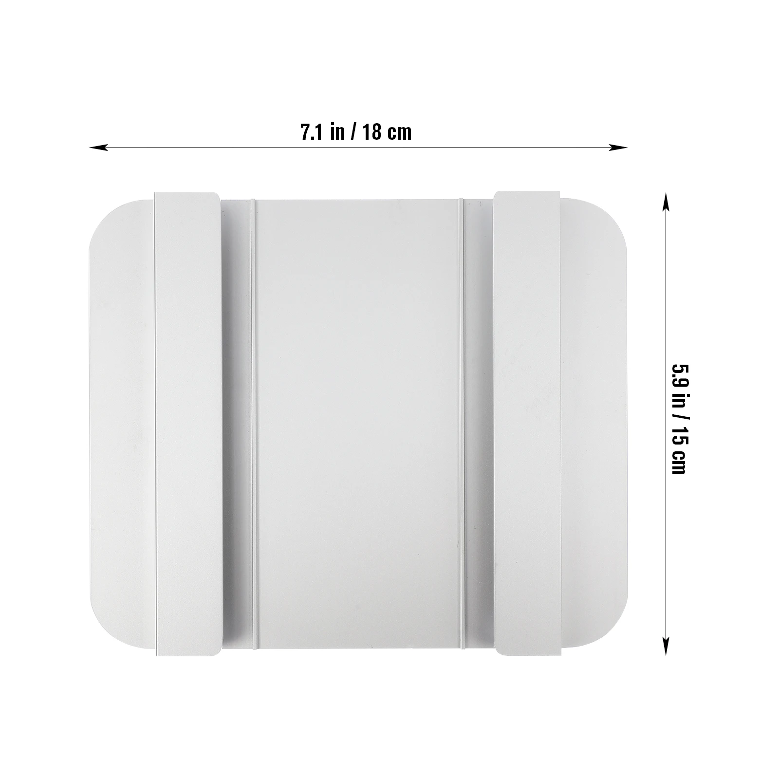 

Shield for Fireplace Fan Stove Insulation Plate Metal Strong Stable Protects Reduces Heat Absorption Suitable Thermal