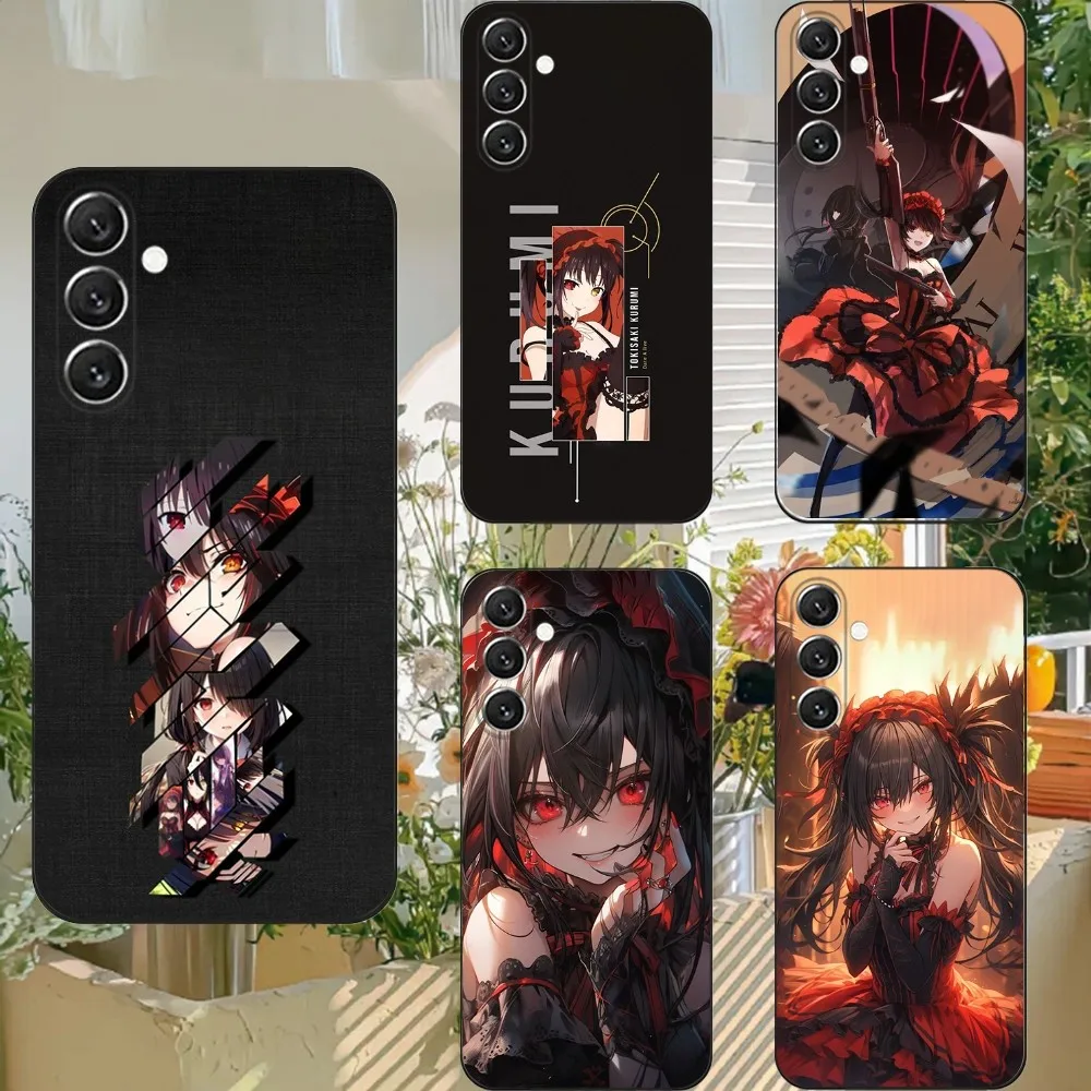 

Date a live Tokisaki Kurumi Phone Case For Samsung S21,S22 Ultra,S20,S30 plus,S22 plus,S23,S30 ultra 5G Silicone Cover