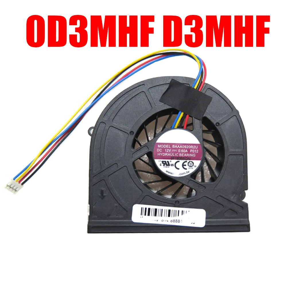 

0D3MHF D3MHF Cooling Fan For DELL For OptiPlex 3011 AIO W07B001 EF90201V1-C010-S99 DC12V 7.20W New