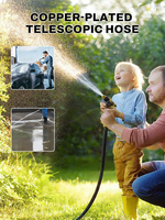 Garden Hose Pipe 25ft-100ft Expandable Hose Pipe for Car Garden Irrigation Flexible Hose Garden Watering Pipe Gardens Irrigation