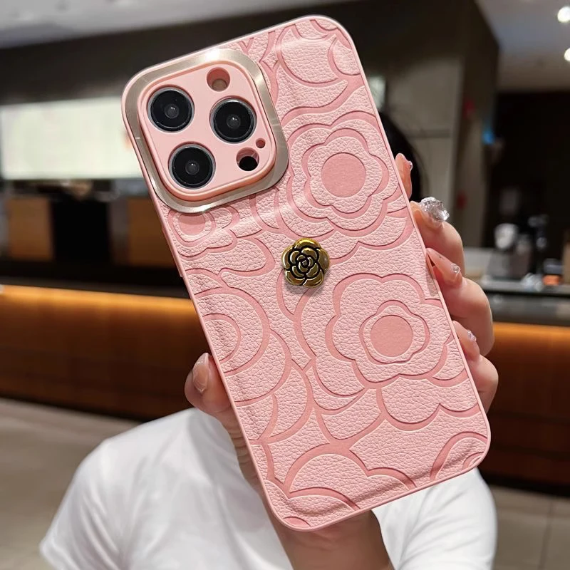 革製の携帯電話ケース,iphone用の豪華な保護ケース,無地,ゴールドのレター,ファッショントレンド15,iphone 14,iphone 13, iPhone 12 pro max