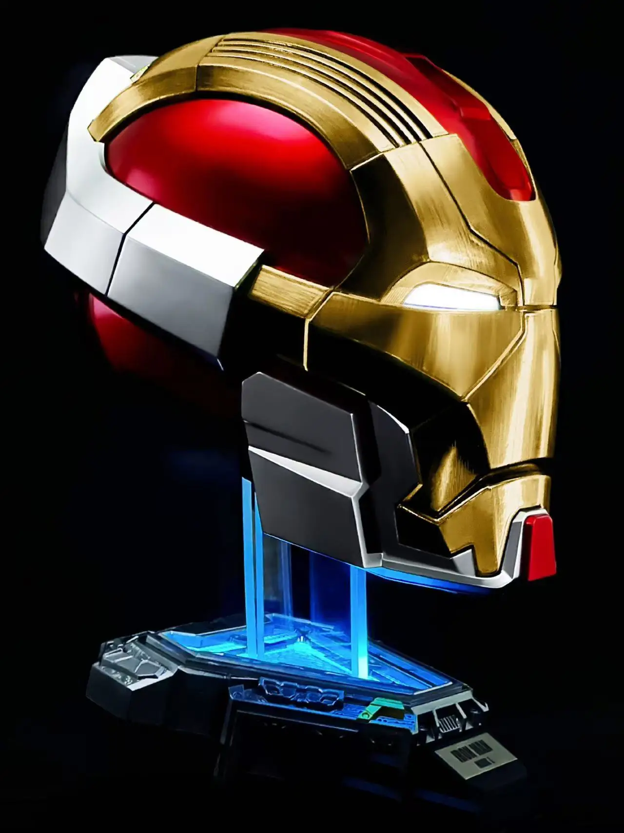 Capacete Transformável de Corpo Inteiro do Homem de Ferro MK17 com Armadura Jarvis, Modelo de Brinquedo