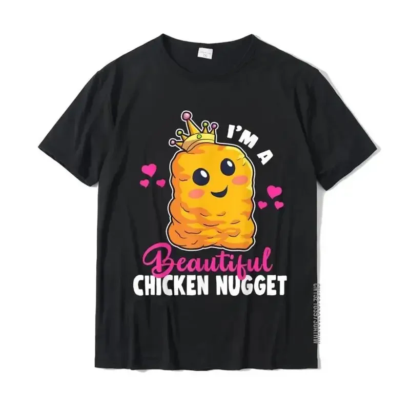 I'M A Beautiful Chicken Nugget Kawaii Nug Life Nuggets Lover T Shirt Brand New M