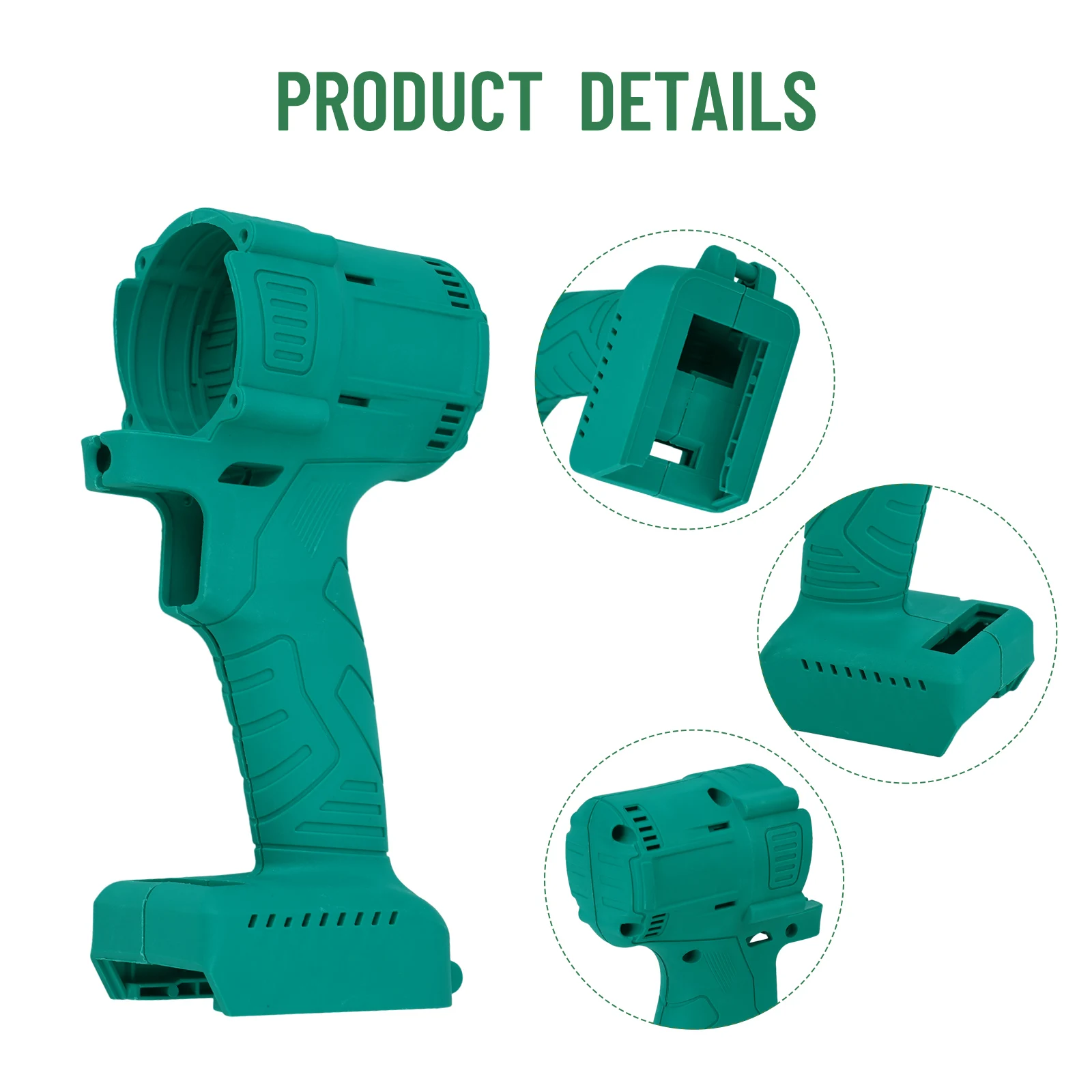 Electric Key Shell Switch Shell Brushless Motor Wrench Shell Suitable for FOR Dayi 2106 Green Color 1PCS Quantity