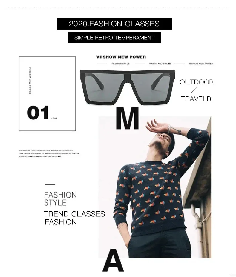 Neue quadratische Sonnenbrille für Herren und Damen – Modetrend, Vintage, UV400, Schwarz-Silber, Sonnenbrillen für Männer und Frauen, Brillen, Shades 2026 – Detail 14