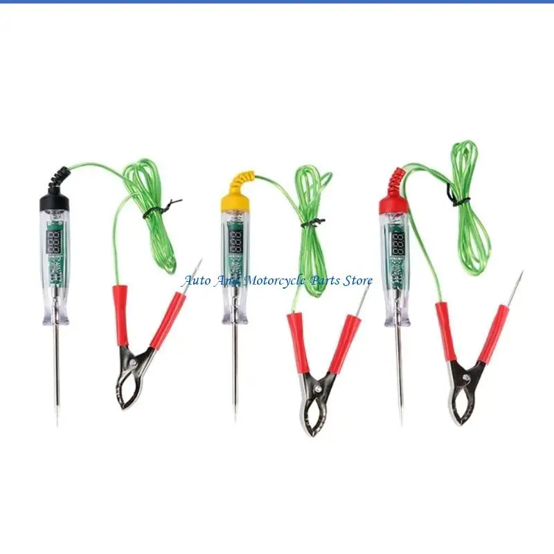 

P9FD диагностический инструмент электрической системы, силовой зонд, ручка, тестер напряжения, цифровой дисплей для автомобиля,