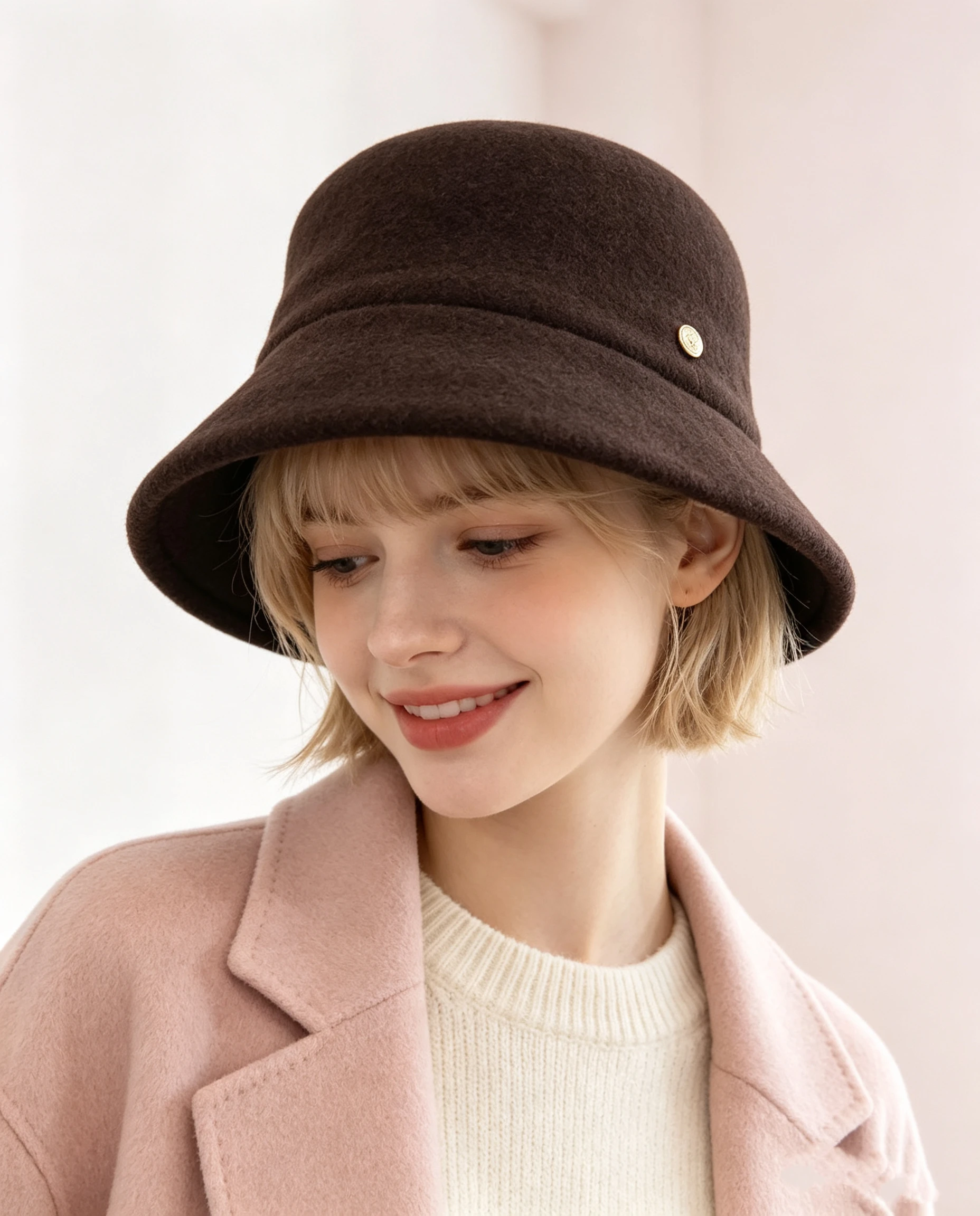 retro-woolen-fisherman-hat-women's-fashionable-versatile-face-slimming-winter-warm-ear-protection-cold-hat-spring-autumn