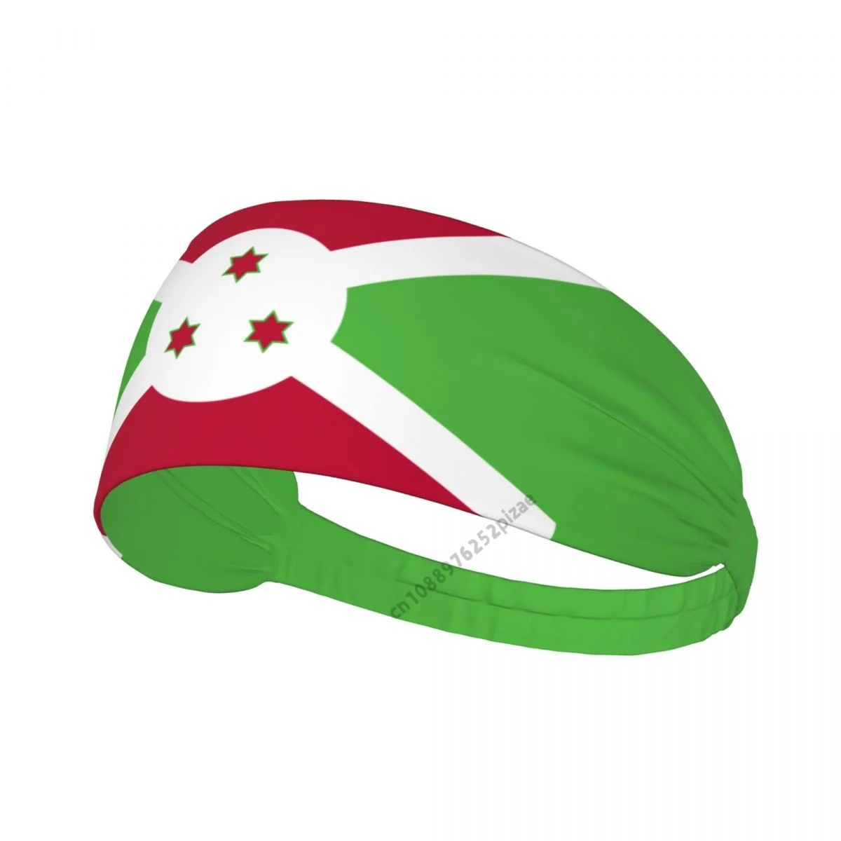 

Burundi Flag Men Women Bands Elastic Wide Headbands For Yoga Sports Fitness Exercise Tennis Running Gym Dance Athletic