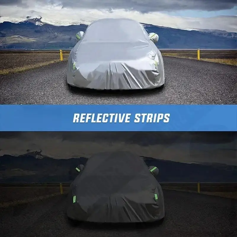 للحماية الخارجية كاملة لرينو داسيا داستر MK2 2017-2023 مقاوم للماء الغبار الخارجي غطاء الثلوج ظلة أغطية السيارات #2