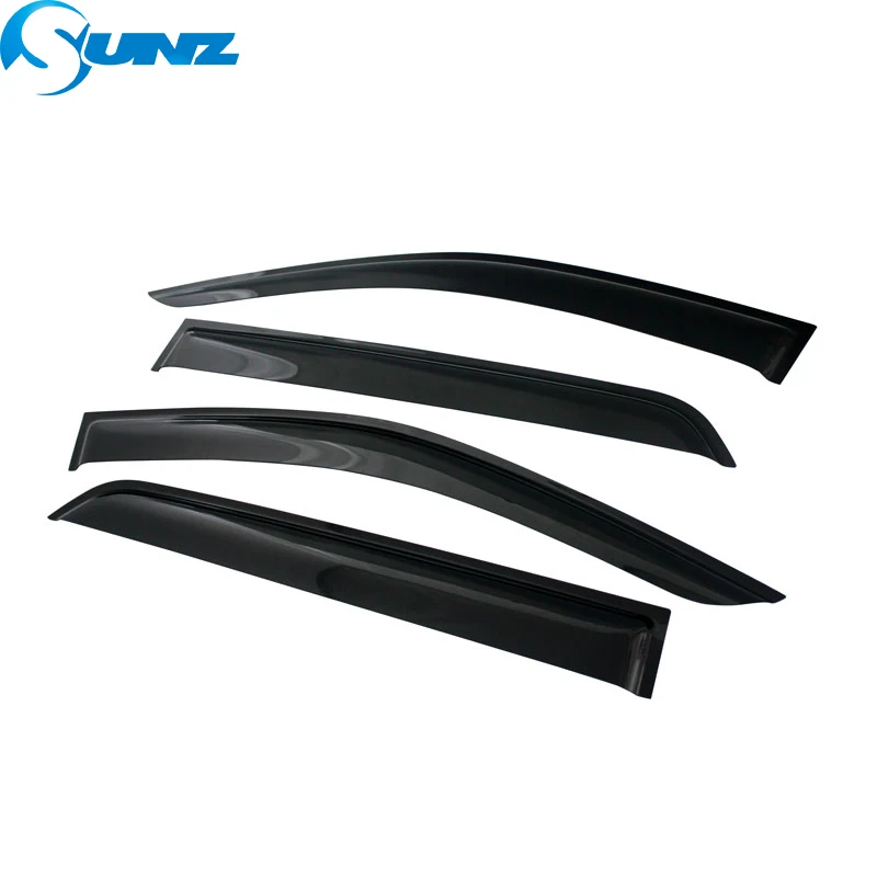 4PCS Car Wind Shield Weathershield Window Visor For Ford Everest T9 2023 2024 Side Window Vent Deflectors Sun Rain Wind Guards