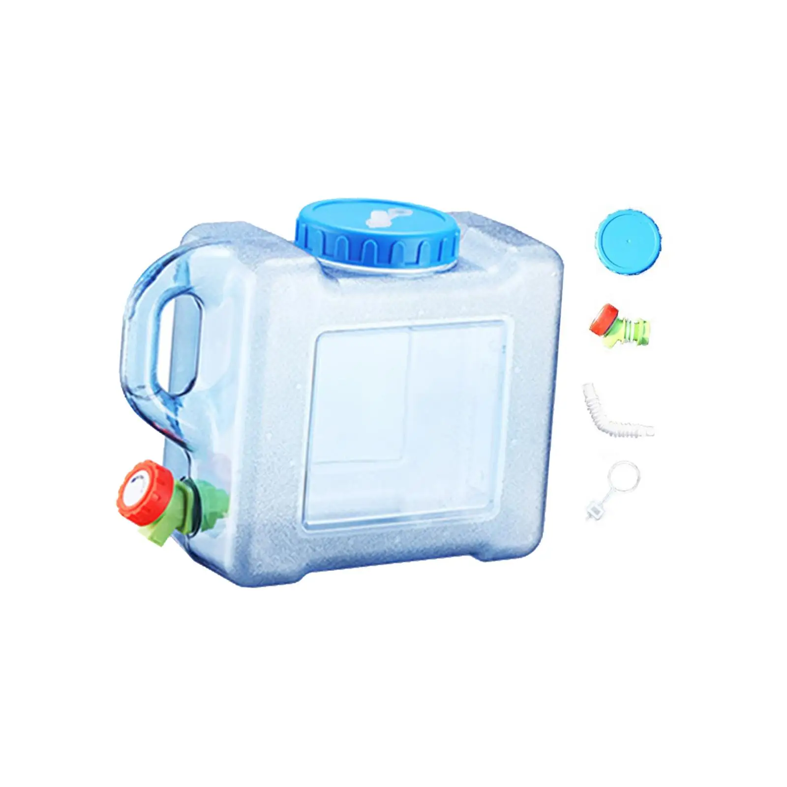 Portable Water Container with Faucet Water Bucket Reusable for Washing Hands