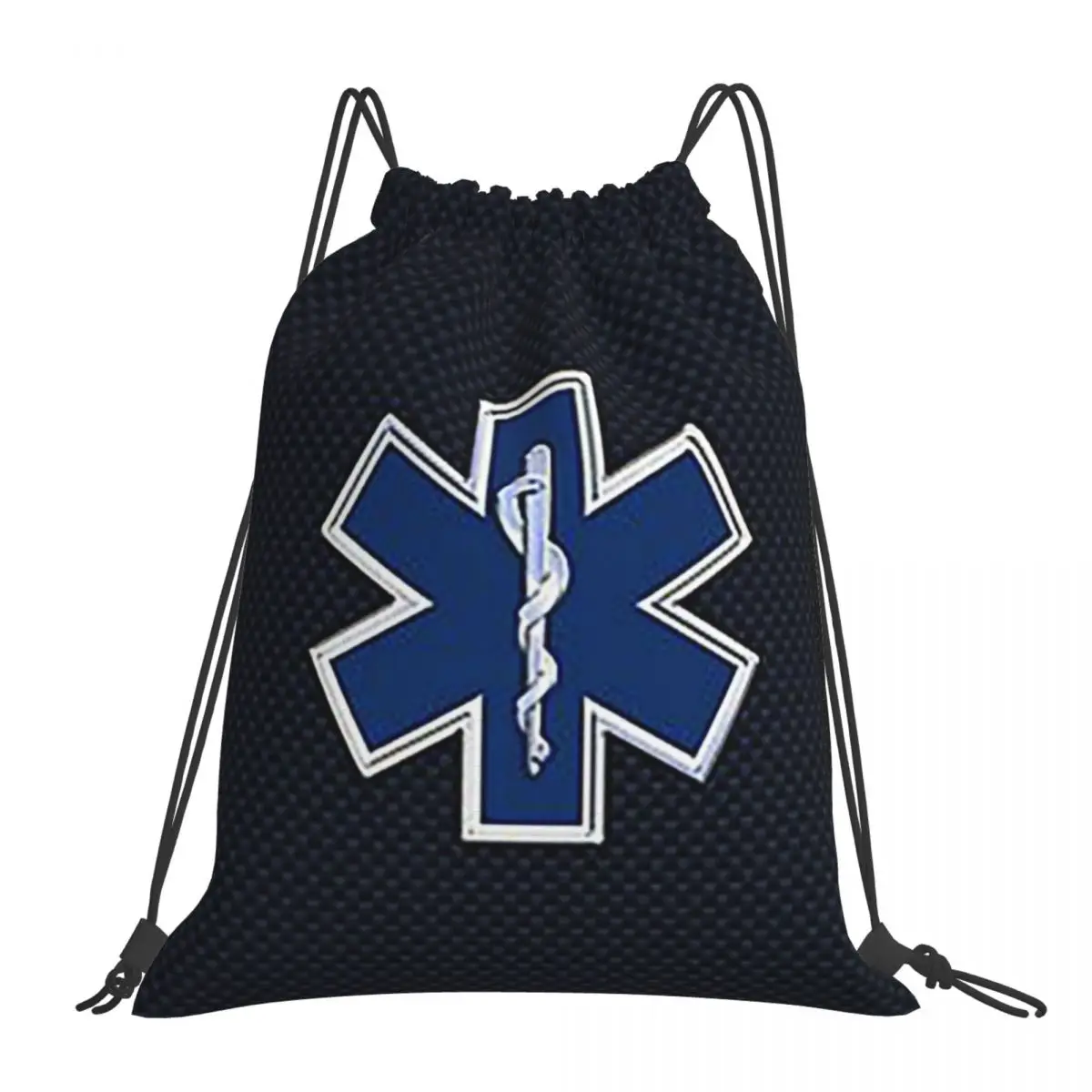 

Рюкзаки фельдшера «Звезда жизни», модные портативные сумки на шнурке, спортивная сумка, сумки для книг для мужчин, женщин, студентов