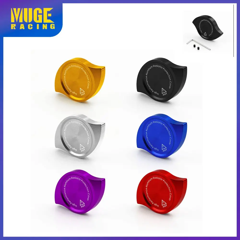 

MUGE-Aluminum Radiator Protection Radiator Cap Cover for for HONDA Accord Black Red Blue Gold Silver Purple Cap Cover CAP007