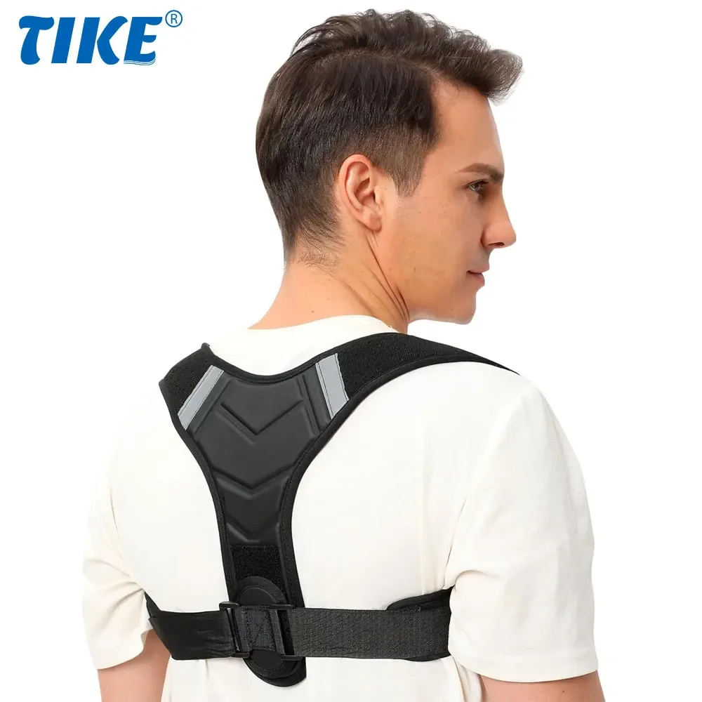 Posture Corrector for Women and Men, Back Brace Adjustable Upper Posture Support, Back Straightener Support for Clavicle Support