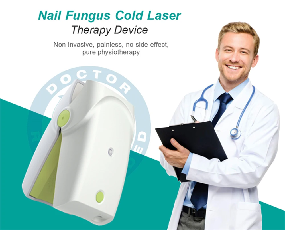 Fungal Nail Device Nail Fungus Cure Machine Repair Toenail Fingernail Treatment Onychomycosis Toenail with Mushrooms Foot Care