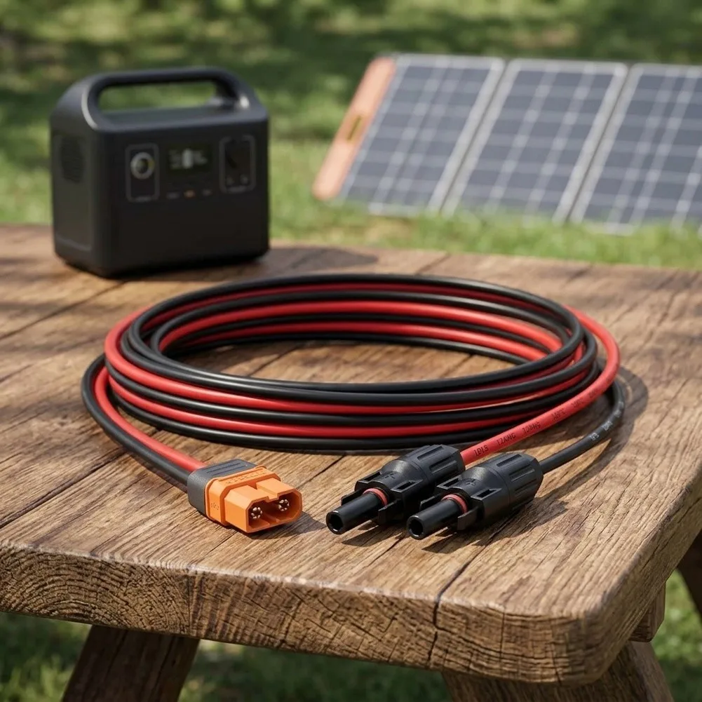 To For XT60 Pure Copper Charging Cable: For Durable Power For Energy Storage Solar- Power Connection Cable