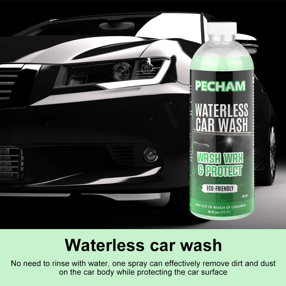 PECHAM Car Cleaning Foam Large Capacity High Concentration Super Foam Car Wash Liquid Auto Washing Car Exterior Wash Supplies