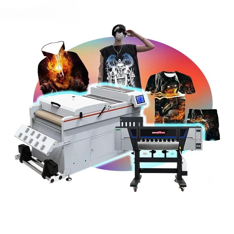 

2 heads/4 heads I3200 New technology A4 60cm Inkjet pet film Printing Machine XP600 l1800 dtf printer